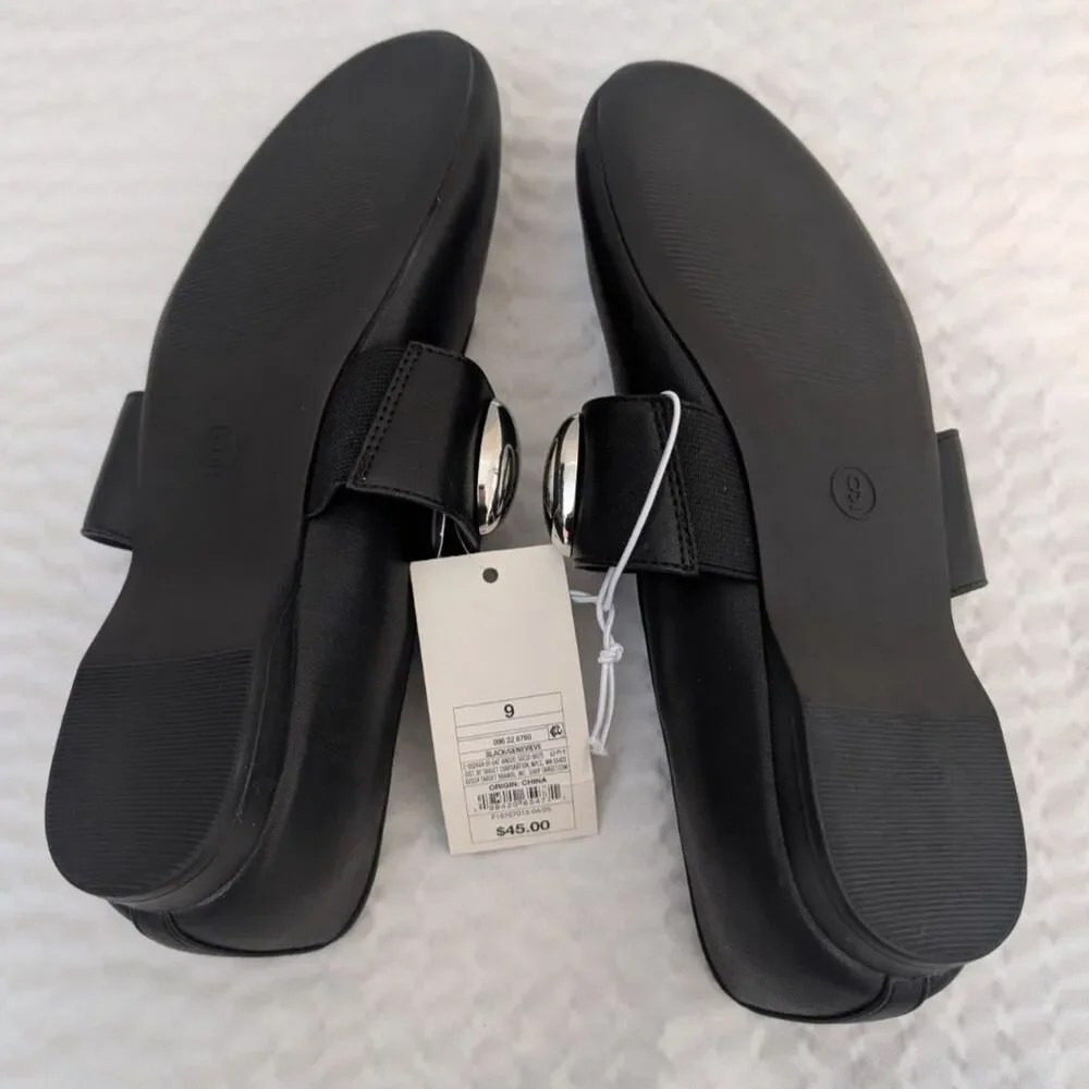 Women's Genevieve Mary Jane Flats -A New Day- Black Size 9 - Picture 8 of 8